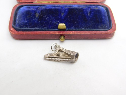 Sterling silver concert harp - sterling,