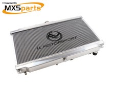 MX5 Performance Alloy Aluminium Radiator 50mm Core Mazda MX-5 Mk2 2.5 NB 1998>05