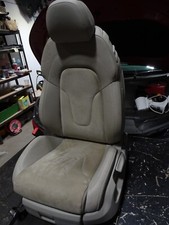 AUDI TT MK2 QUATTRO S LINE 2008-2014 LEFT FRONT HALF LEATHER ALCANTARA SEAT
