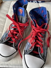 Converse Superman Hi Tops Size 10