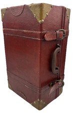Vintage Leather Train Case