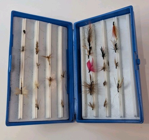 Vintage kassnar fly box - vintage,