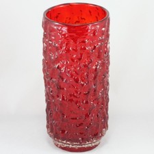 Whitefriars 9734 Ruby Fluted