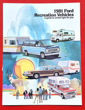 1981 FORD RV RECREATIONAL