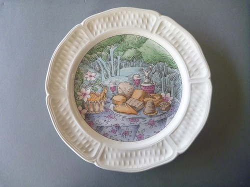 Gien les saveurs - les, plate