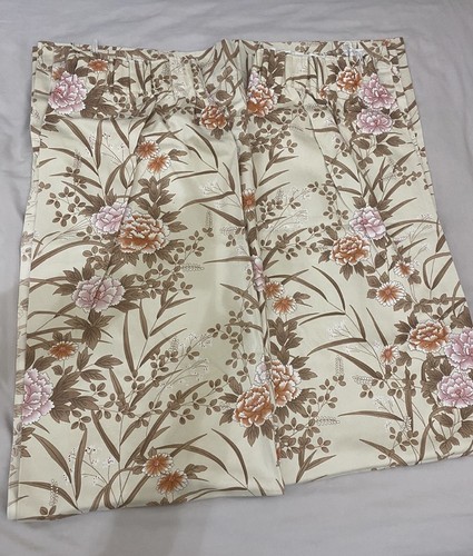 Vintage heavy cotton curtains - heavy,