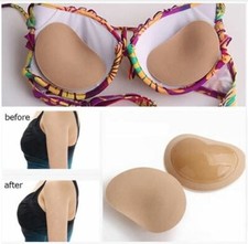 Push pads silicone gel bra - up,