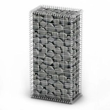 Gabion Basket Wall with Lids