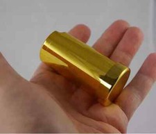 NEW Black Leather Look/Gilt