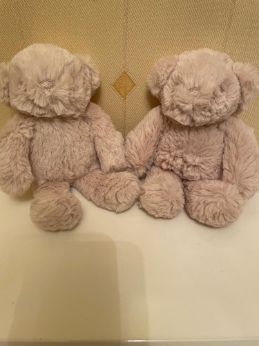 Pair next teddy bear - teddy, beige