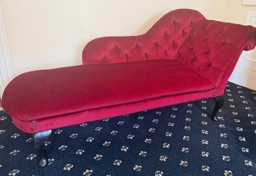 Chaise longue velvet - chaise,