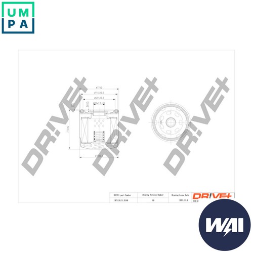 Oil filter dp1110 - filter, dp1110.11.0148