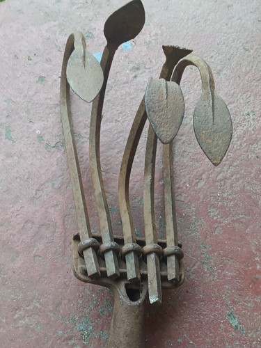 Vintage tine farm cultivator - vintage,