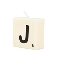 LETTER CANDLE - J