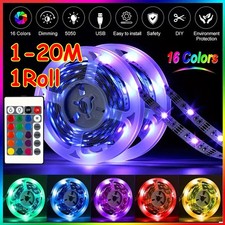 LED Light Strip USB 1-5m RGB