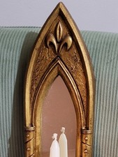 Decorative Mirrored Candle Sconce