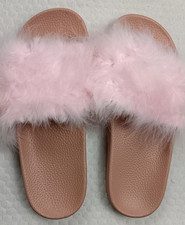 Fluffy Fur Slippers Sliders