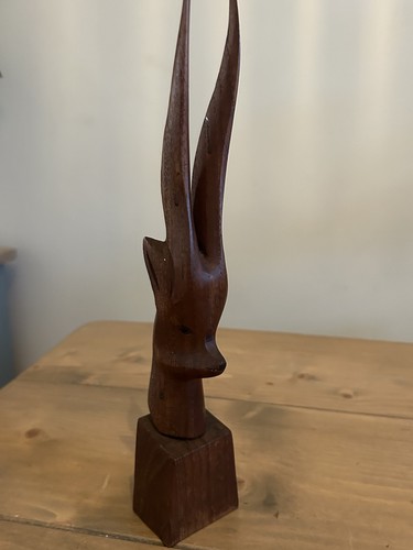 Mid century carved - mid, teak