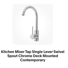 Kitchen Mixer Tap Single Lever