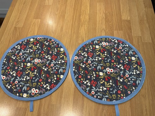 Aga covers floral - , fabric