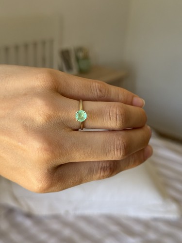 14ct yellow gold - gold, round