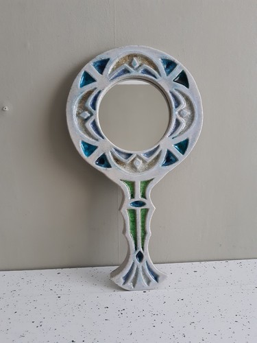 Handmade mirror celtic style - mirror,