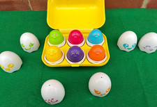 TOMY Toomies Hide and Cheap Eggs toddler Toy interactive guessing game
