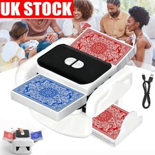 Automatic card shuffler - card, dealer