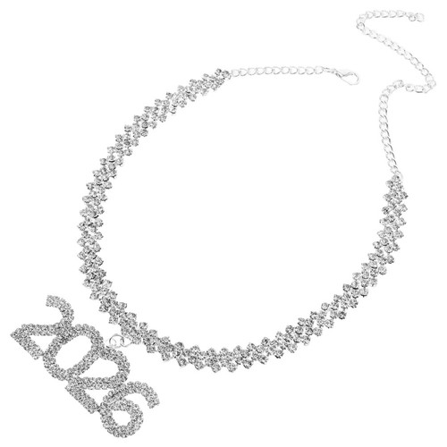 Men silver necklace - silver,