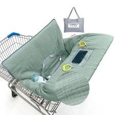 Muslin Shopping Cart Cover for
