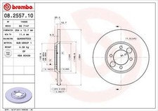 2X BRAKE DISC FOR JAGUAR