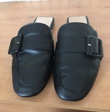 Primark Ladies Slip On Black Backless Shoe Size 5