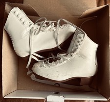 Graf 500 Ice Figure Skates White Size EU38 UK5