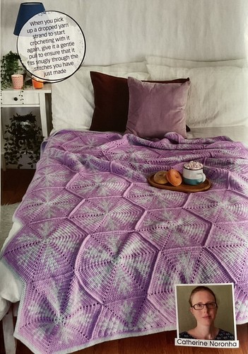 Crochet pattern hexagon - pattern,
