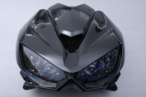 Black front nose - black, fairing