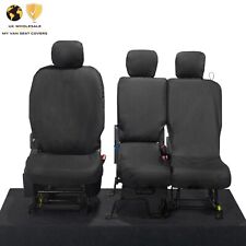 VAUXHALL COMBO-E FRONT SEAT COVERS TAILORED BLACK (2019 ON) 403