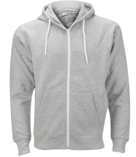 New mens plain fleece zip - plain,