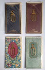 Solid BRASS Gold Metal BOOKMARK E Initials Names Surname Letter Alphabet Gift