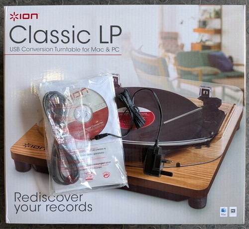 Ion classic usb turntable - ion,