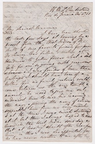 1858 royal navy letter - 1858,