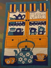 vintage Cotton tea towel
