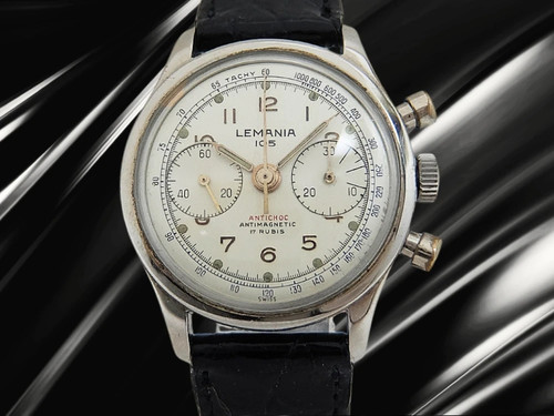 Lemania 105 chronograph - chronograph, 17