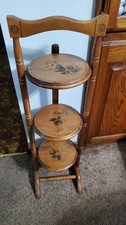 3 Tiered Wood Cake Pie Folding
