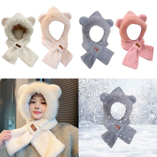 Winter hat scarf set funny - winter,