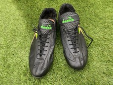 Vintage 1980’s Men’s Diadora San Remo Cycling Shoes Leather Size 44 Euro 9 UK