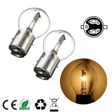 2 x S2 BA20d 12V Bulb Light