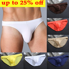 Mens Ice Silk Briefs Seamless