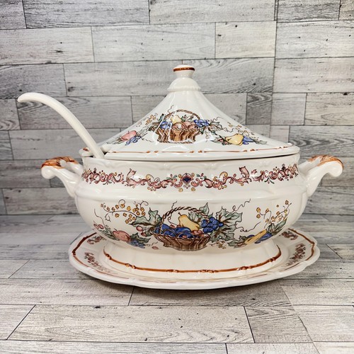Japanese ceramic soup tureen - japanese,