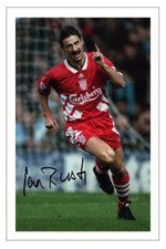 IAN RUSH Signed Autograph