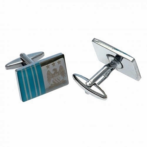 Man city cufflinks crest - man,